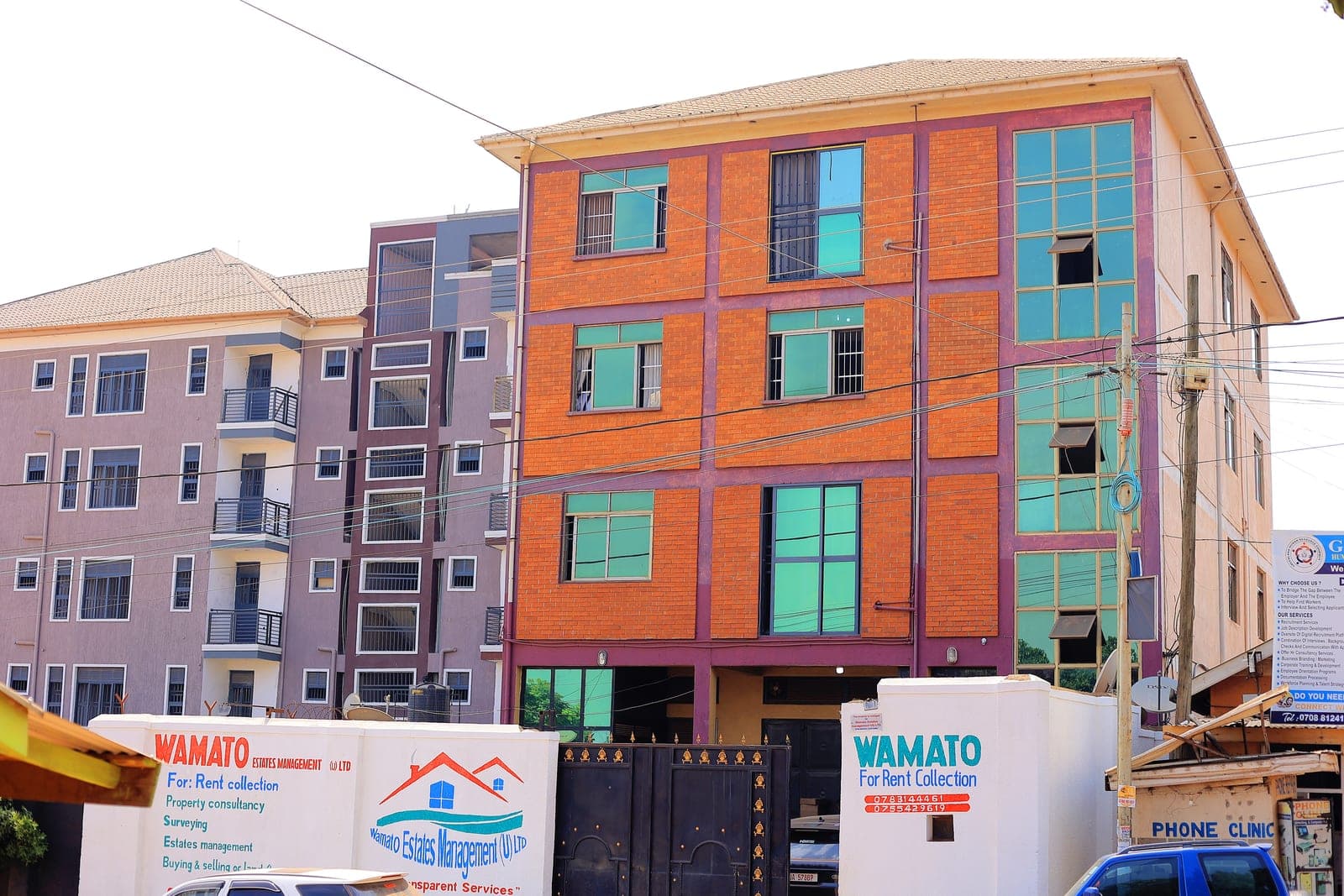 Wamato Estates managed apartment block in Kampala